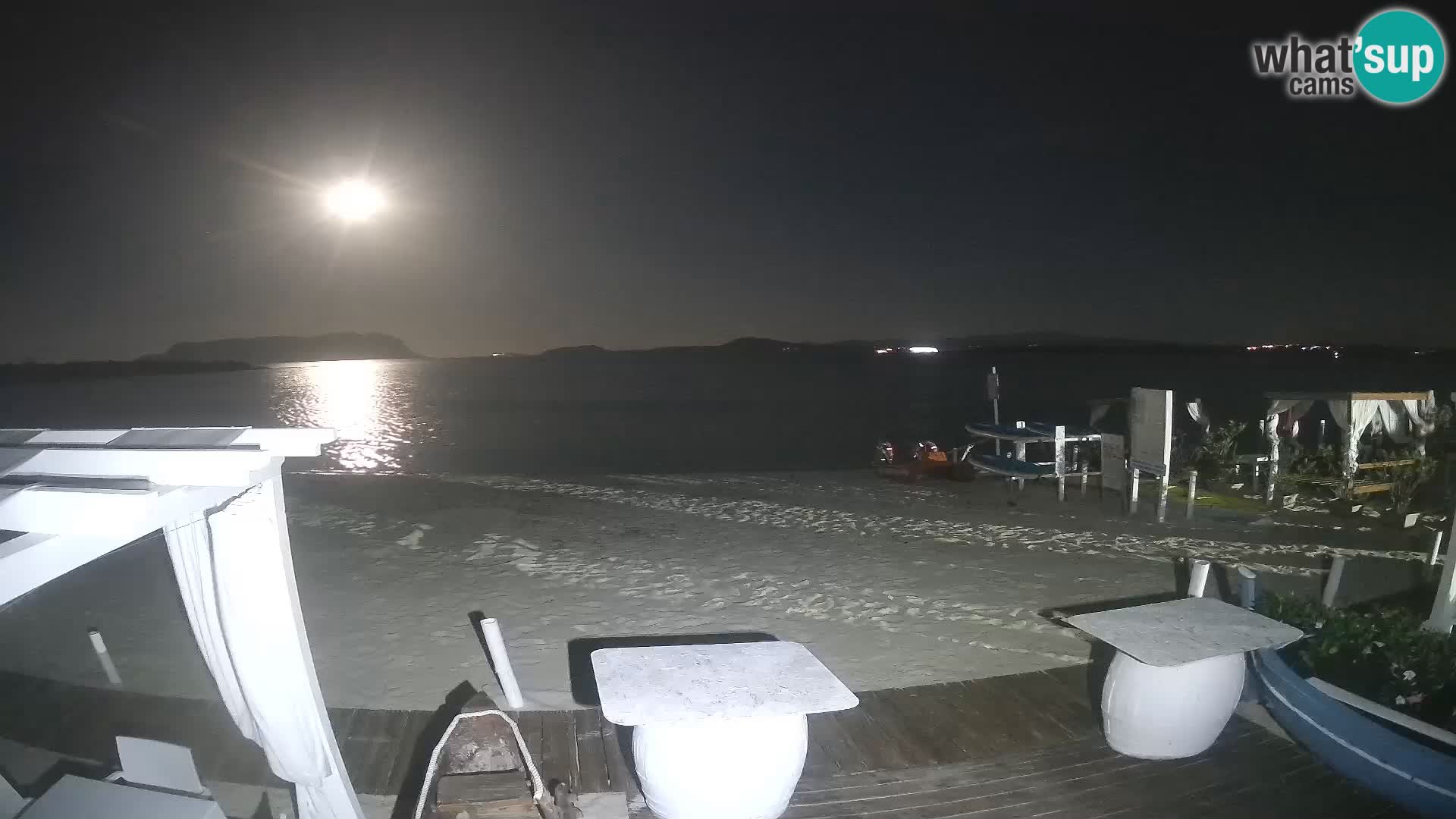 Spiaggia Bianca webcam – Golfo Aranci – Sardinia