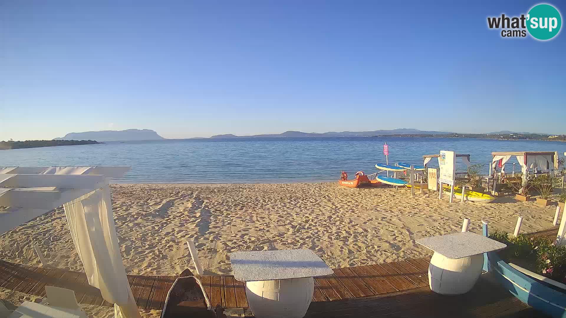 Web kamera Spiaggia Bianca – Golfo Aranci – Sardinija