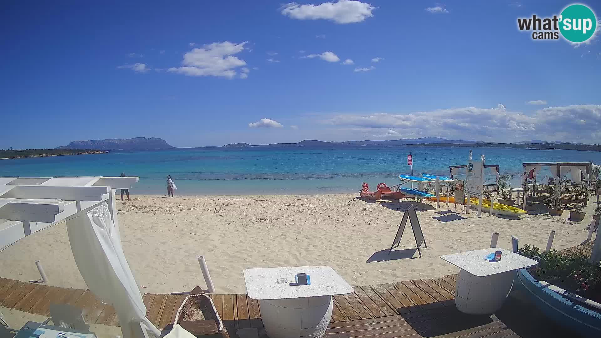 Spiaggia Bianca webcam – Golfo Aranci – Sardinia