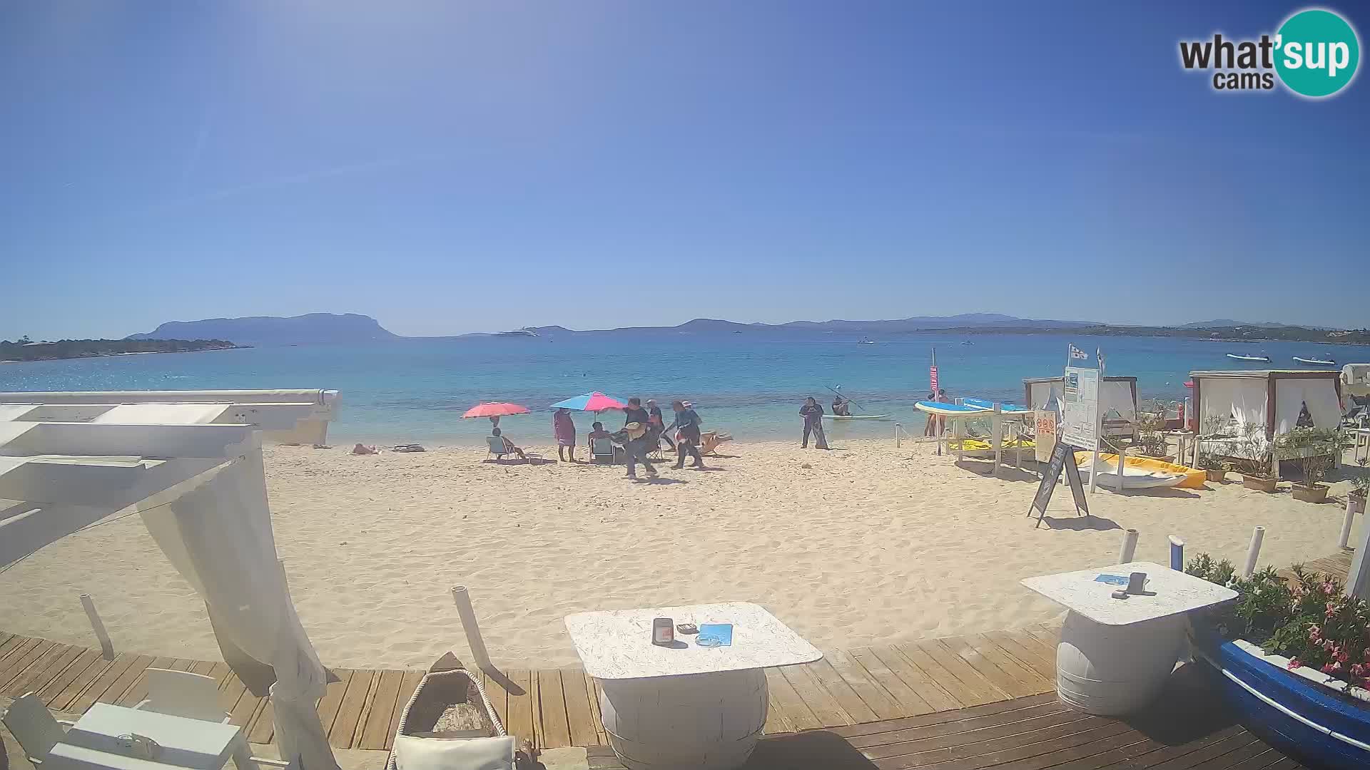 Spiaggia Bianca webcam – Golfo Aranci – Sardinia