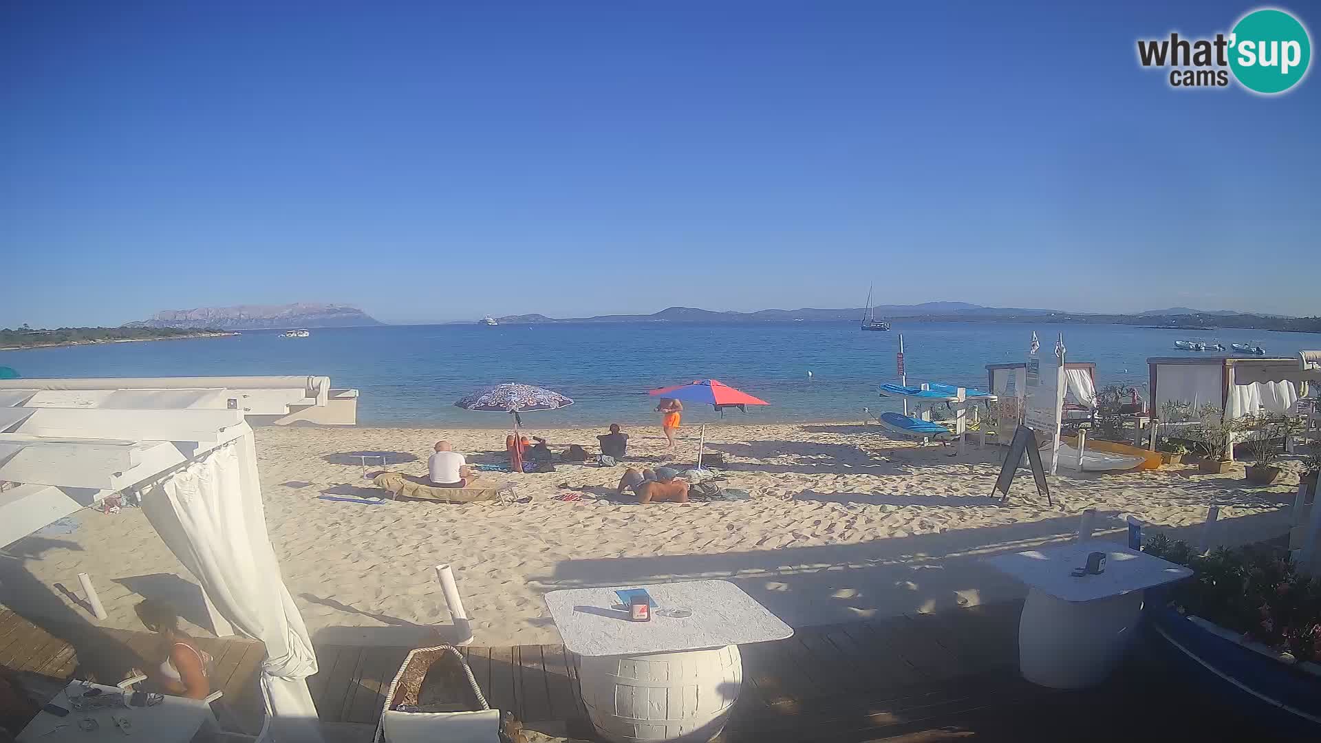 Spletana kamera Spiaggia Bianca – Golfo Aranci – Sardinija