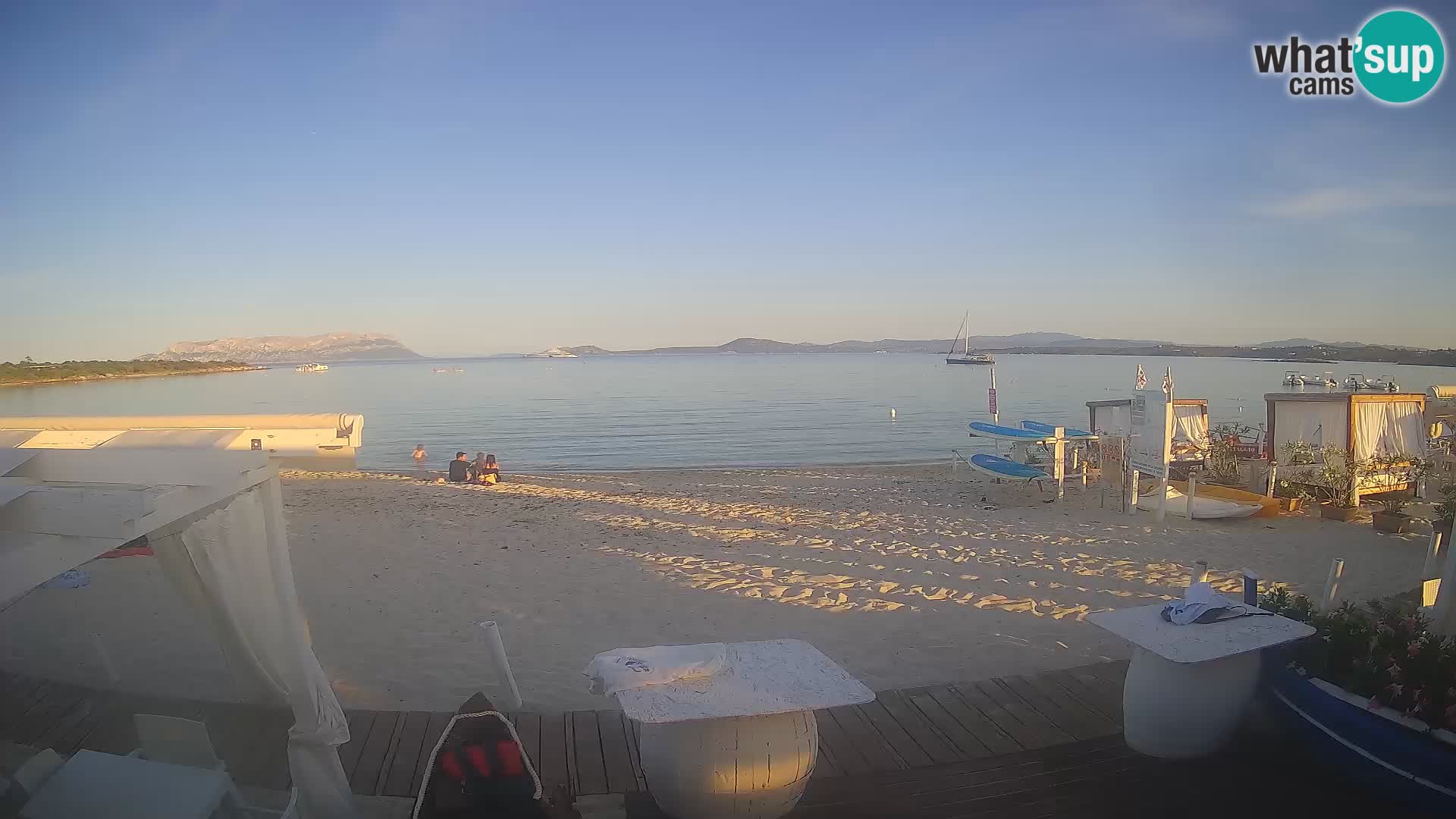 Spletana kamera Spiaggia Bianca – Golfo Aranci – Sardinija
