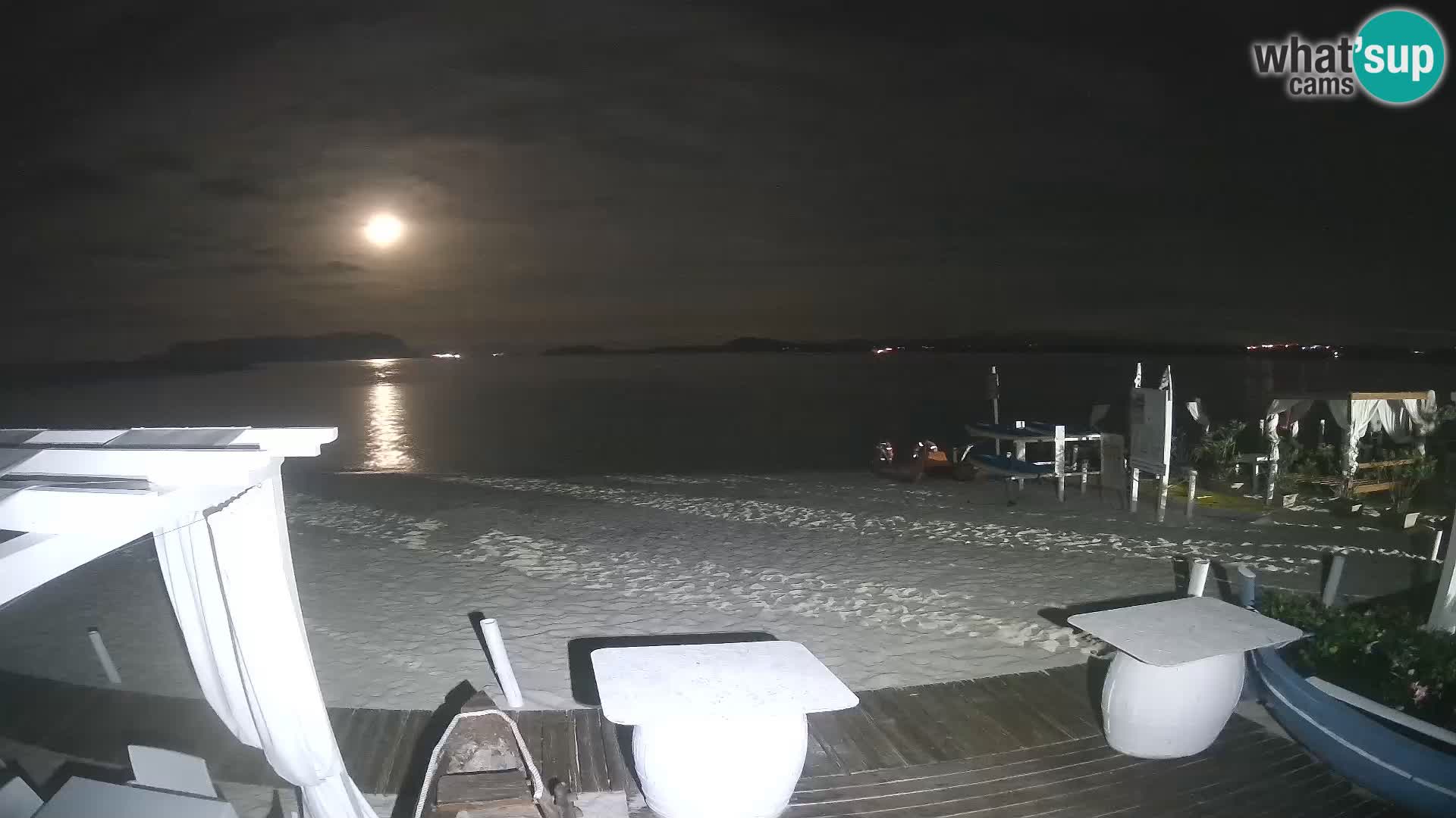 Spletana kamera Spiaggia Bianca – Golfo Aranci – Sardinija