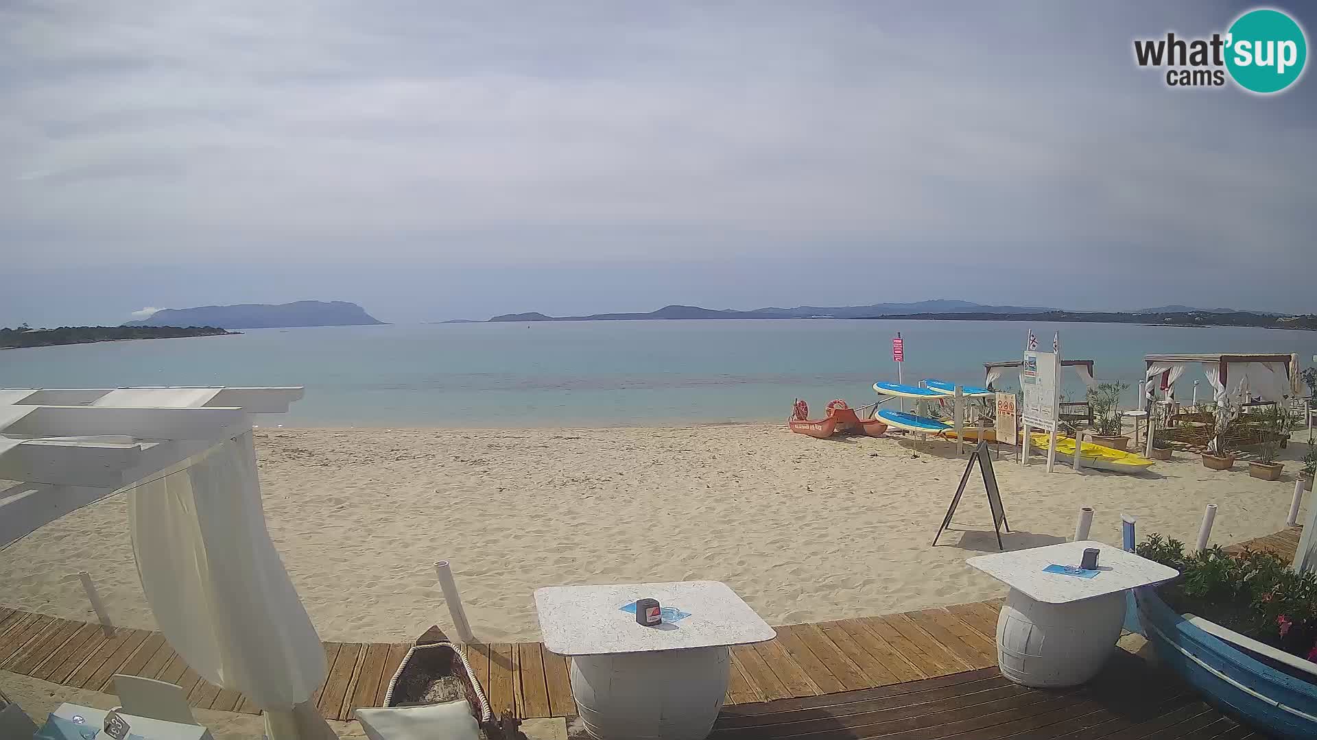 Spletana kamera Spiaggia Bianca – Golfo Aranci – Sardinija