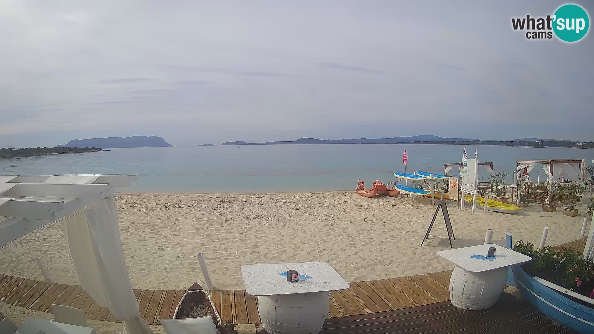 Spiaggia Bianca webcam – Golfo Aranci – Sardinia