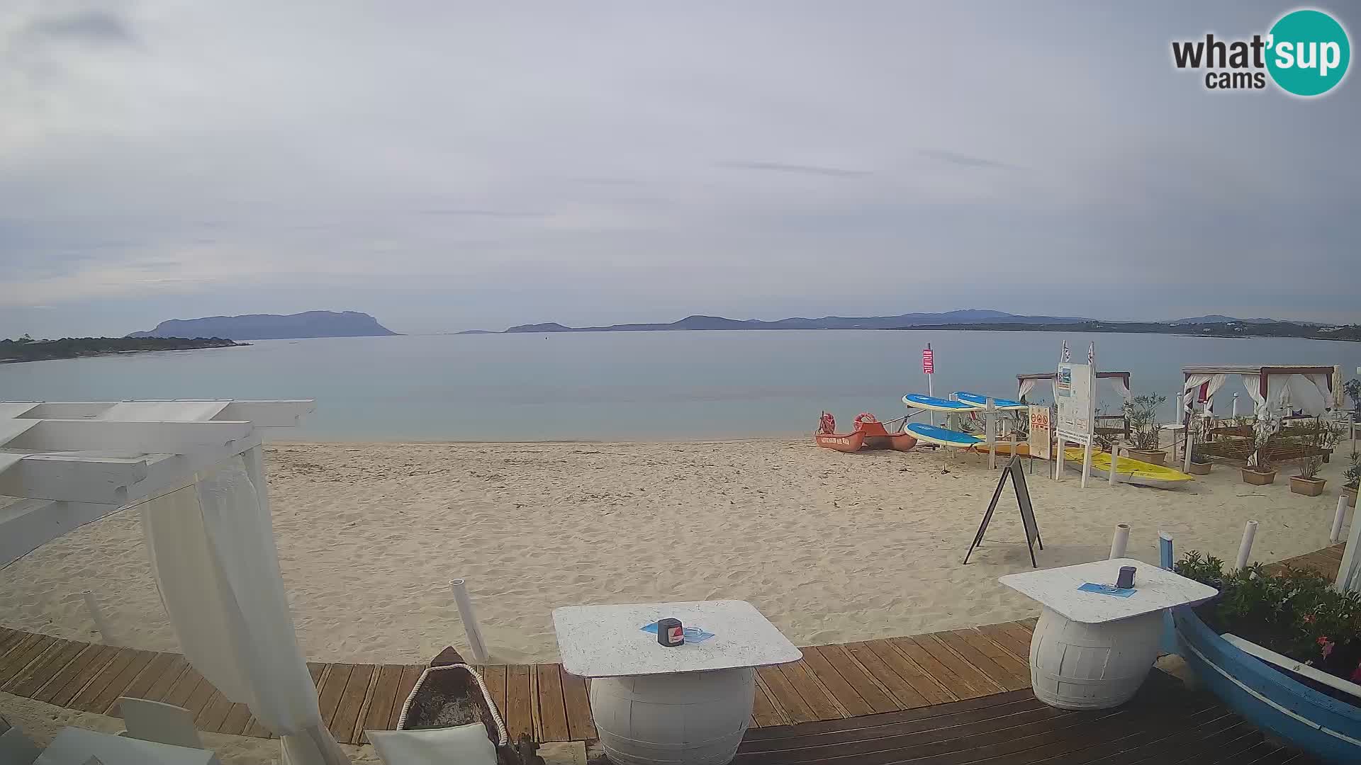 Spiaggia Bianca web cam – Golfo Aranci – Sardinien