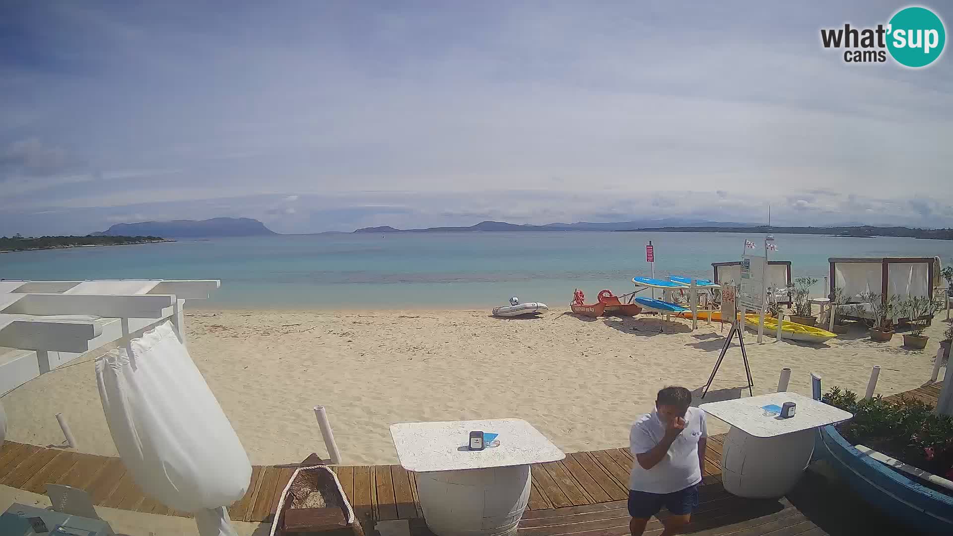 Web kamera Spiaggia Bianca – Golfo Aranci – Sardinija