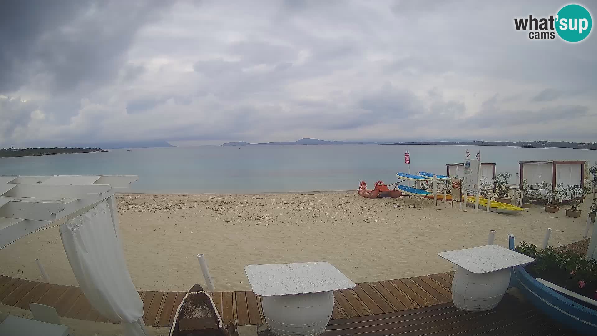 Spiaggia Bianca webcam – Golfo Aranci – Sardinia