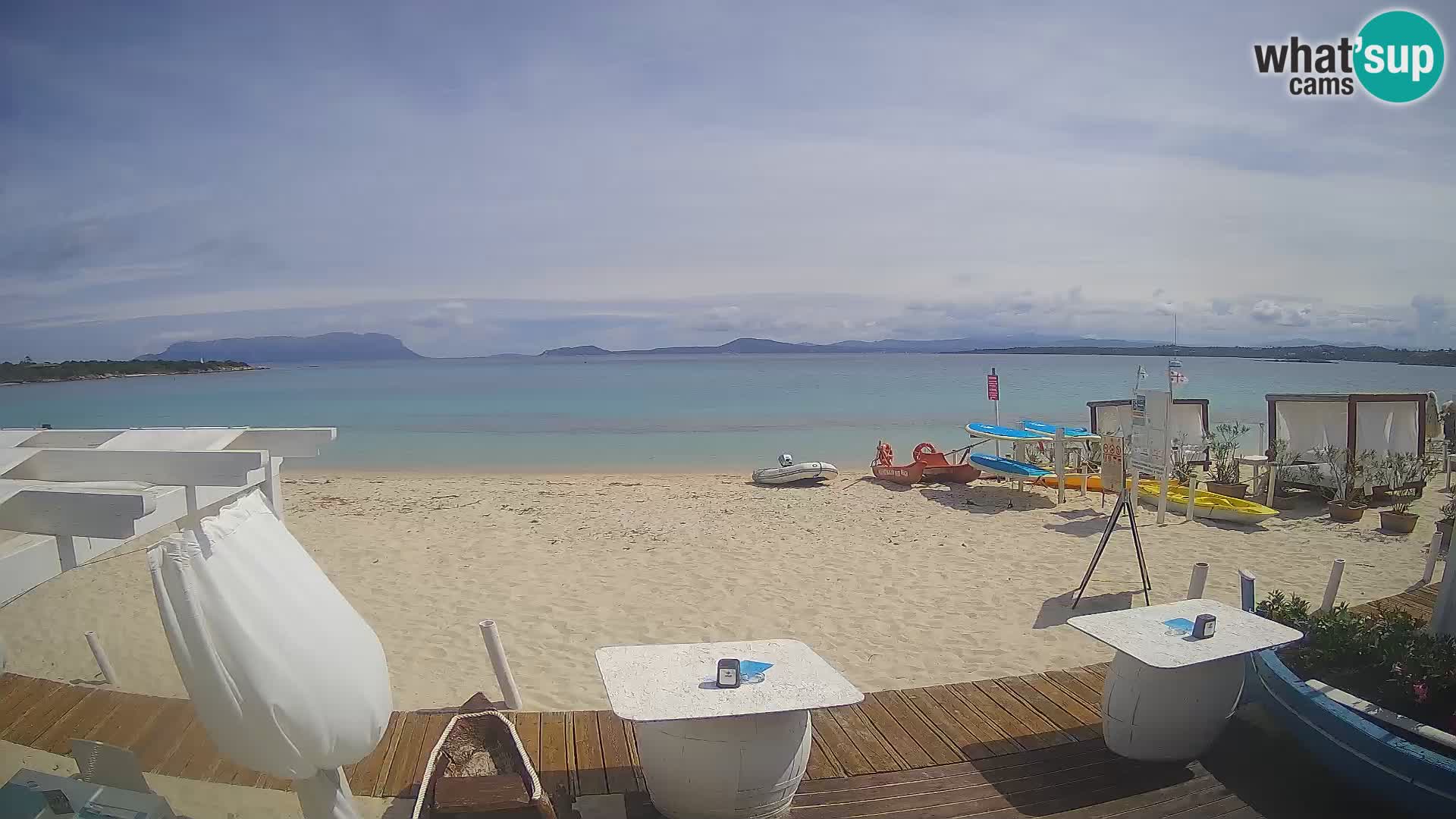 Spiaggia Bianca web cam – Golfo Aranci – Sardinien