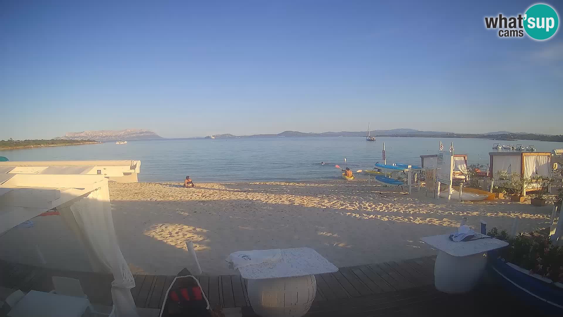 Spiaggia Bianca webcam – Golfo Aranci – Sardinia
