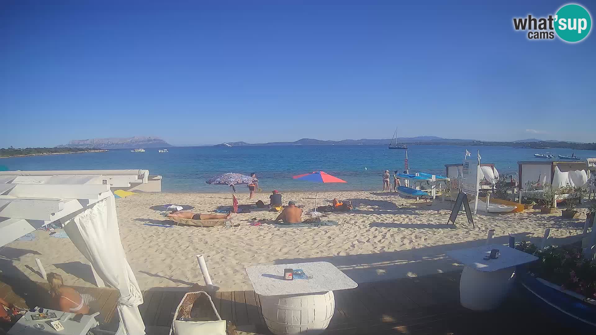 Spiaggia Bianca webcam – Golfo Aranci – Sardinia