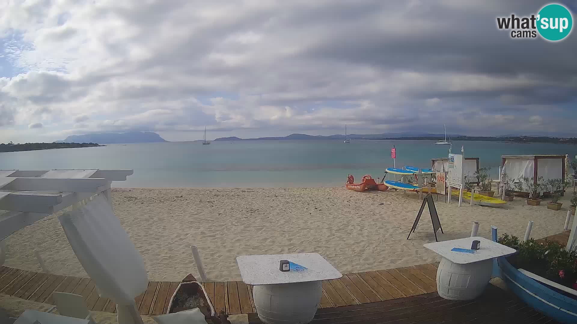 Spletana kamera Spiaggia Bianca – Golfo Aranci – Sardinija