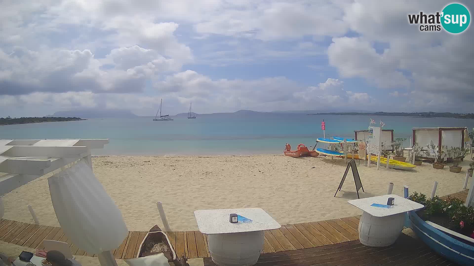 Spletana kamera Spiaggia Bianca – Golfo Aranci – Sardinija