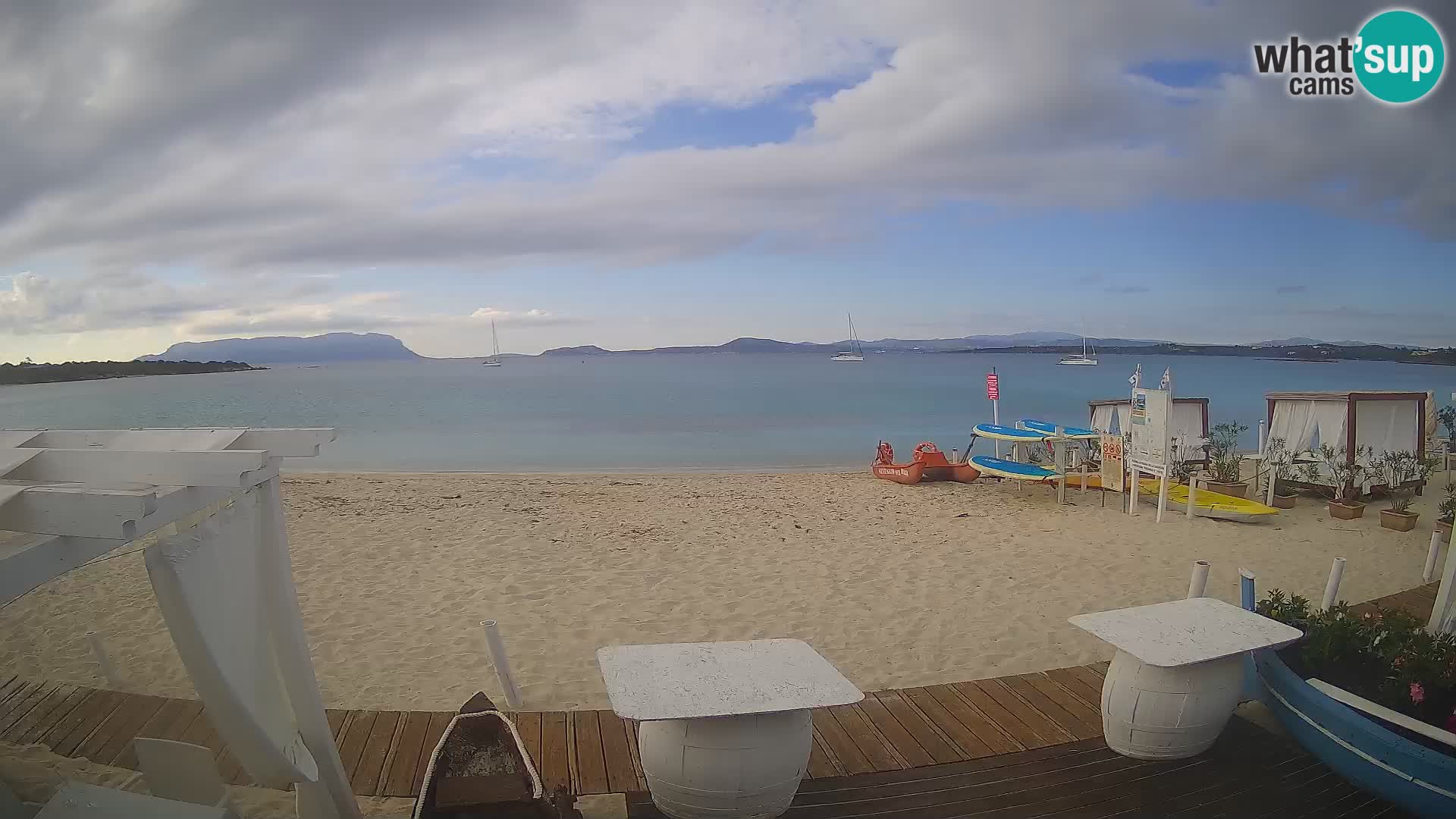Spletana kamera Spiaggia Bianca – Golfo Aranci – Sardinija