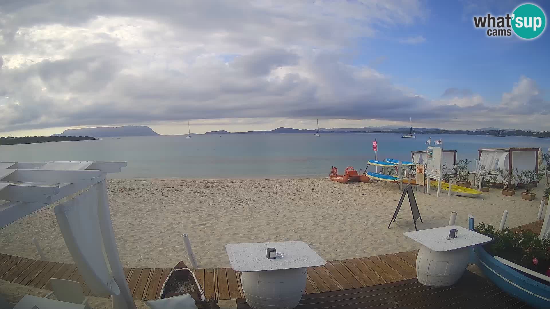 Web kamera Spiaggia Bianca – Golfo Aranci – Sardinija