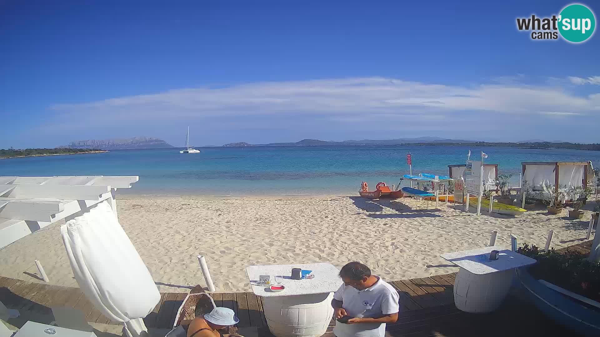 Spletana kamera Spiaggia Bianca – Golfo Aranci – Sardinija