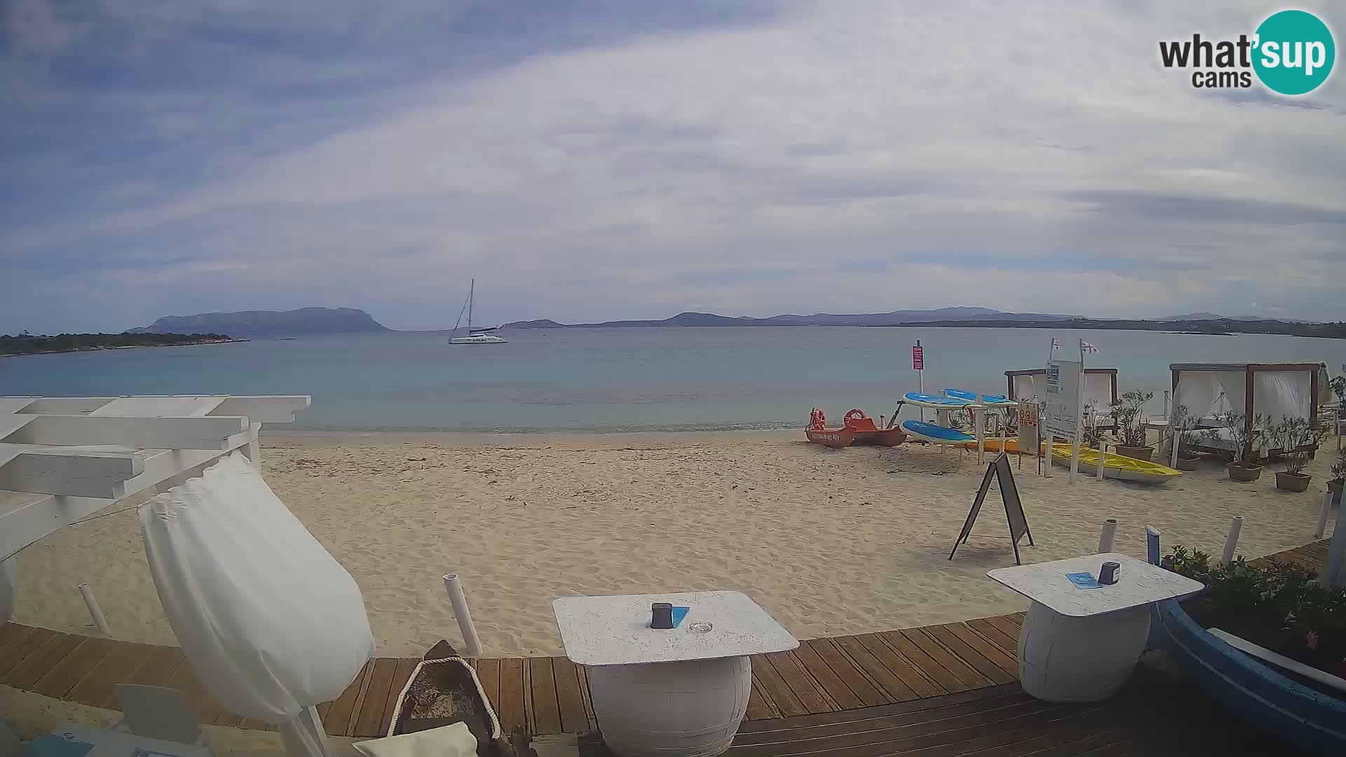 Spletana kamera Spiaggia Bianca – Golfo Aranci – Sardinija