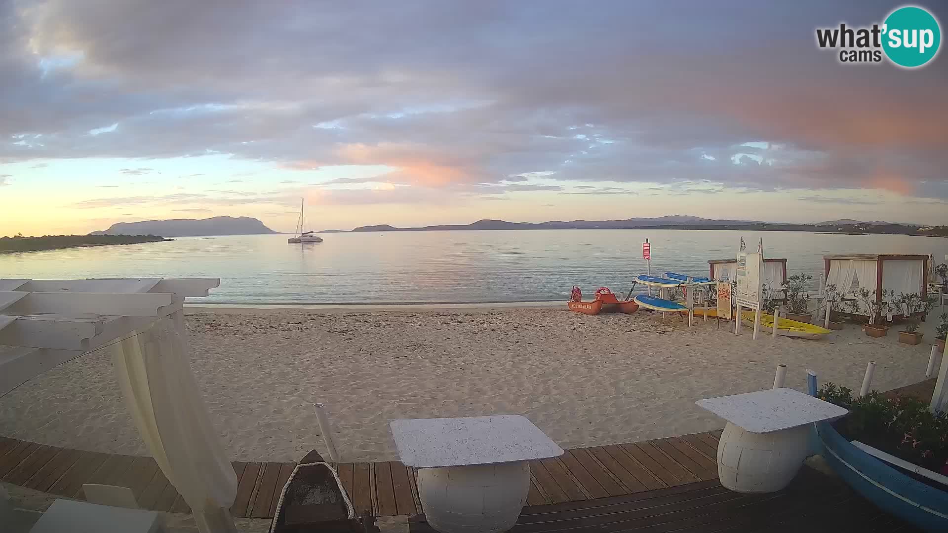 Web kamera Spiaggia Bianca – Golfo Aranci – Sardinija