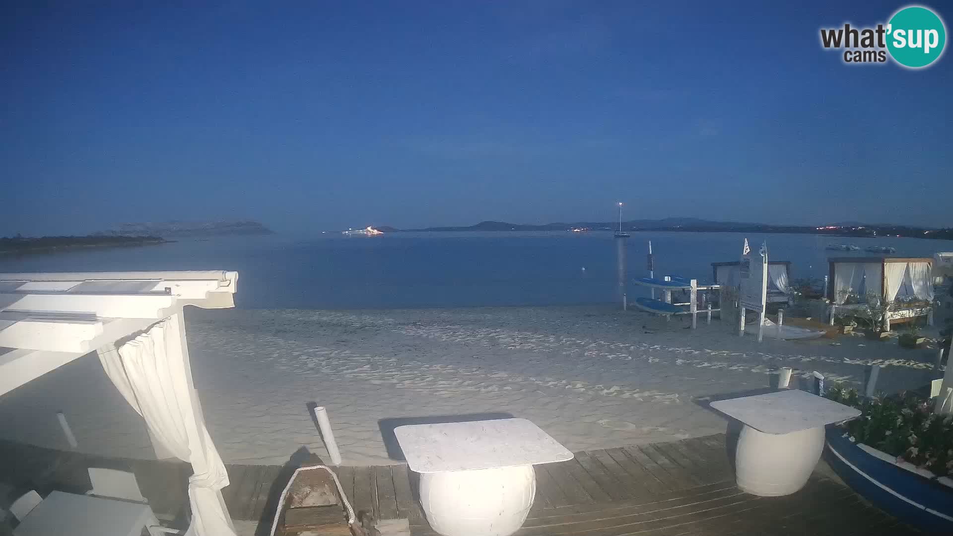 Spiaggia Bianca webcam – Golfo Aranci – Sardinia