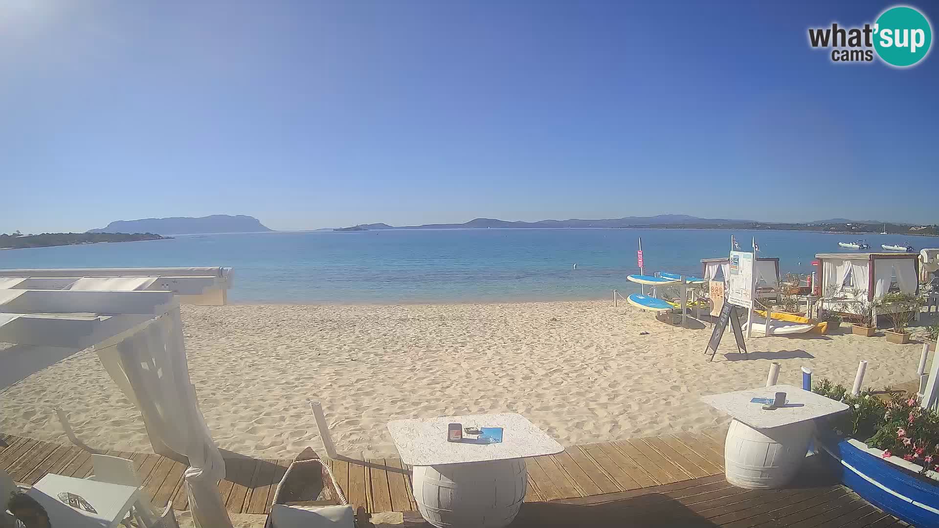 Spletana kamera Spiaggia Bianca – Golfo Aranci – Sardinija