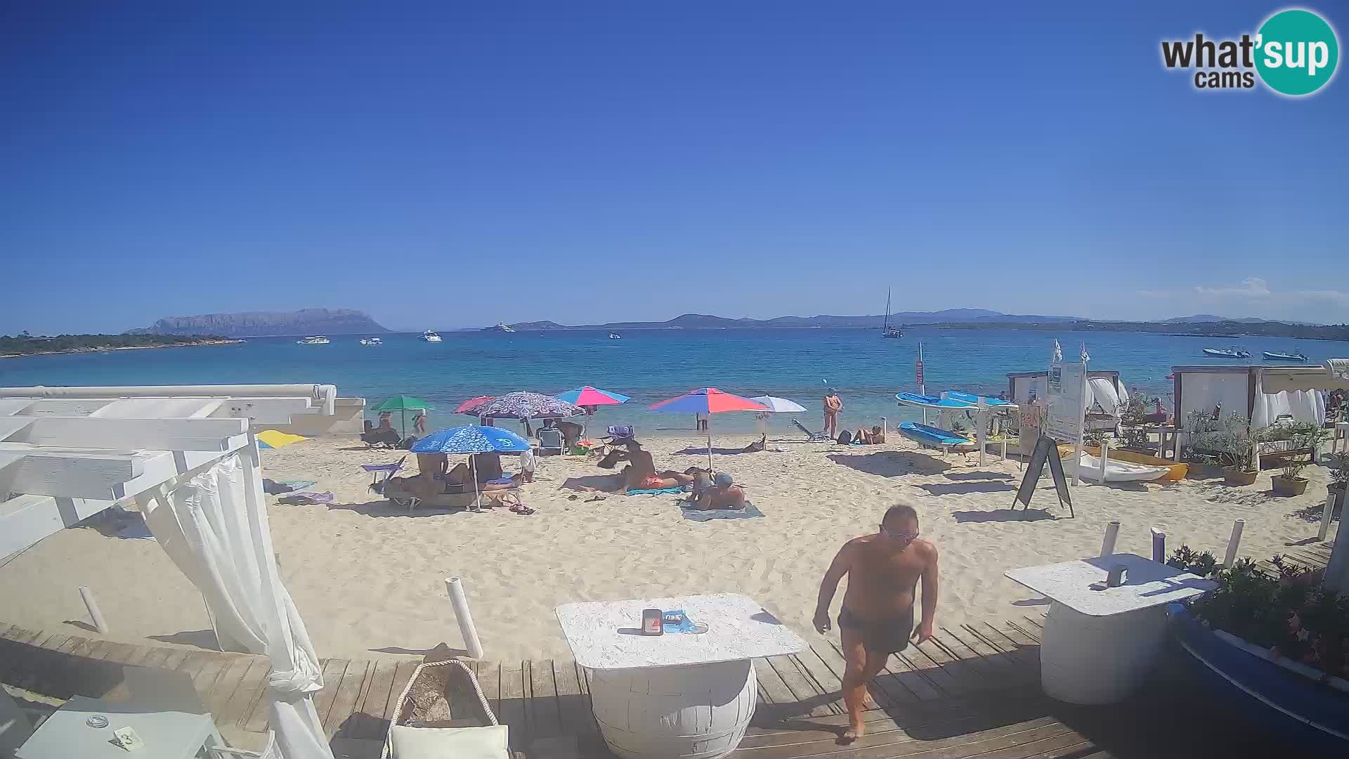 Spiaggia Bianca web cam – Golfo Aranci – Sardinien