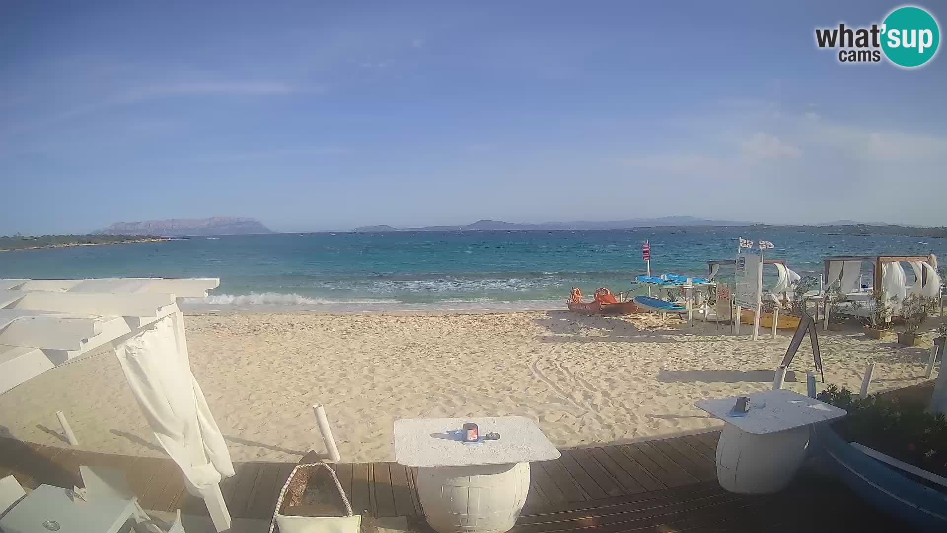 Spiaggia Bianca webcam – Golfo Aranci – Sardinia