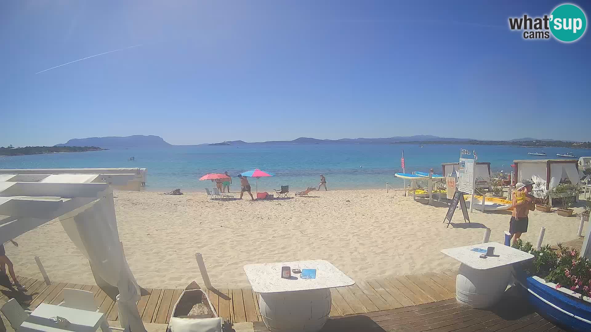 Spiaggia Bianca webcam – Golfo Aranci – Sardinia