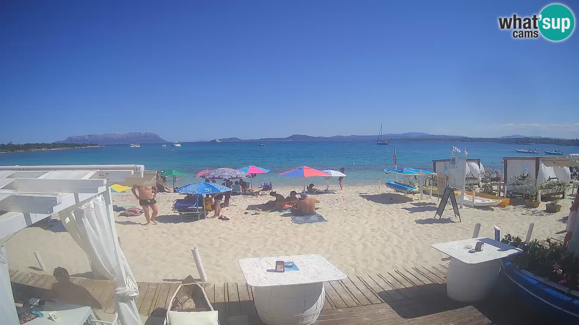 Spiaggia Bianca webcam – Golfo Aranci – Sardinia