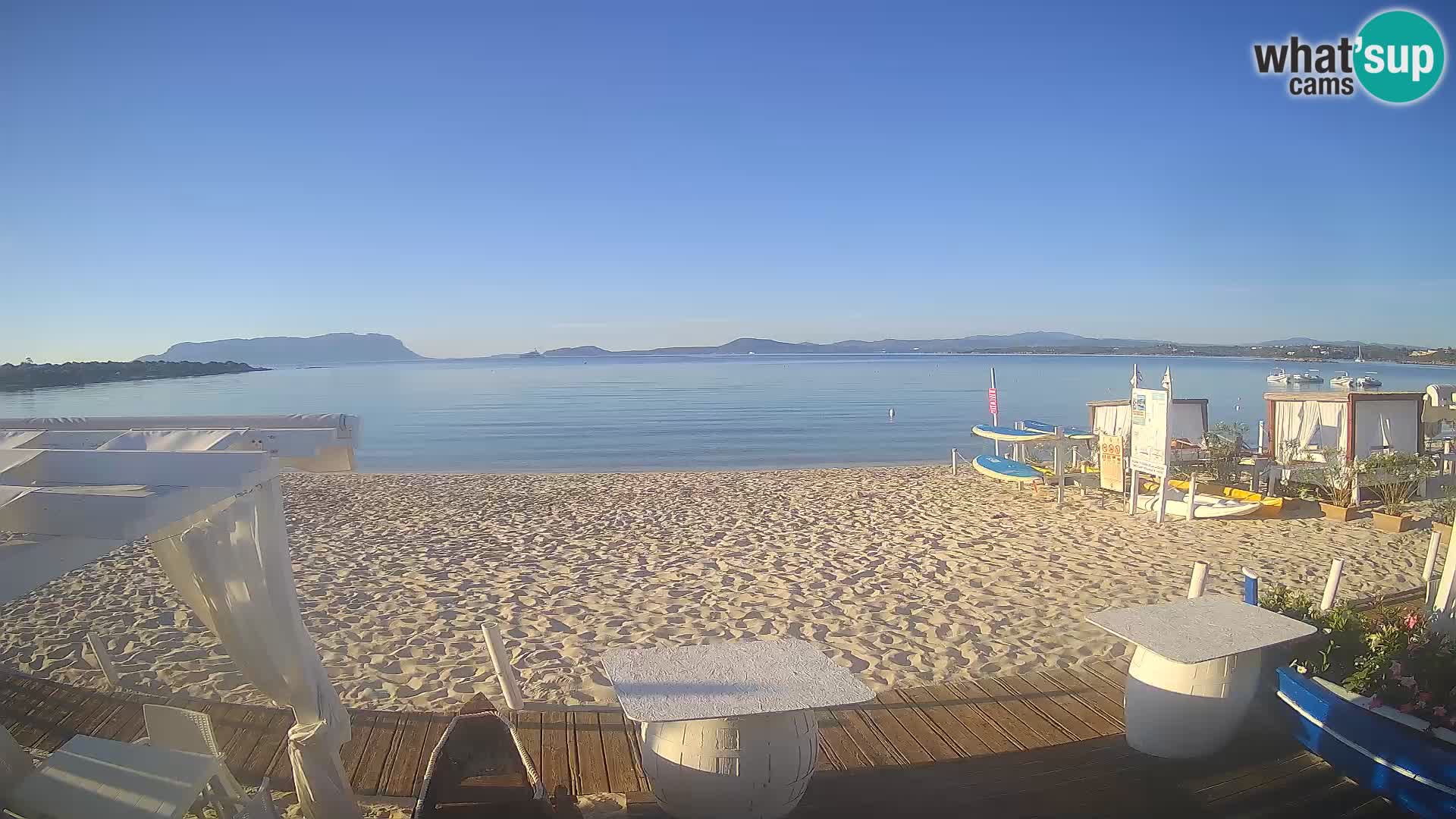 Spiaggia Bianca webcam – Golfo Aranci – Sardinia