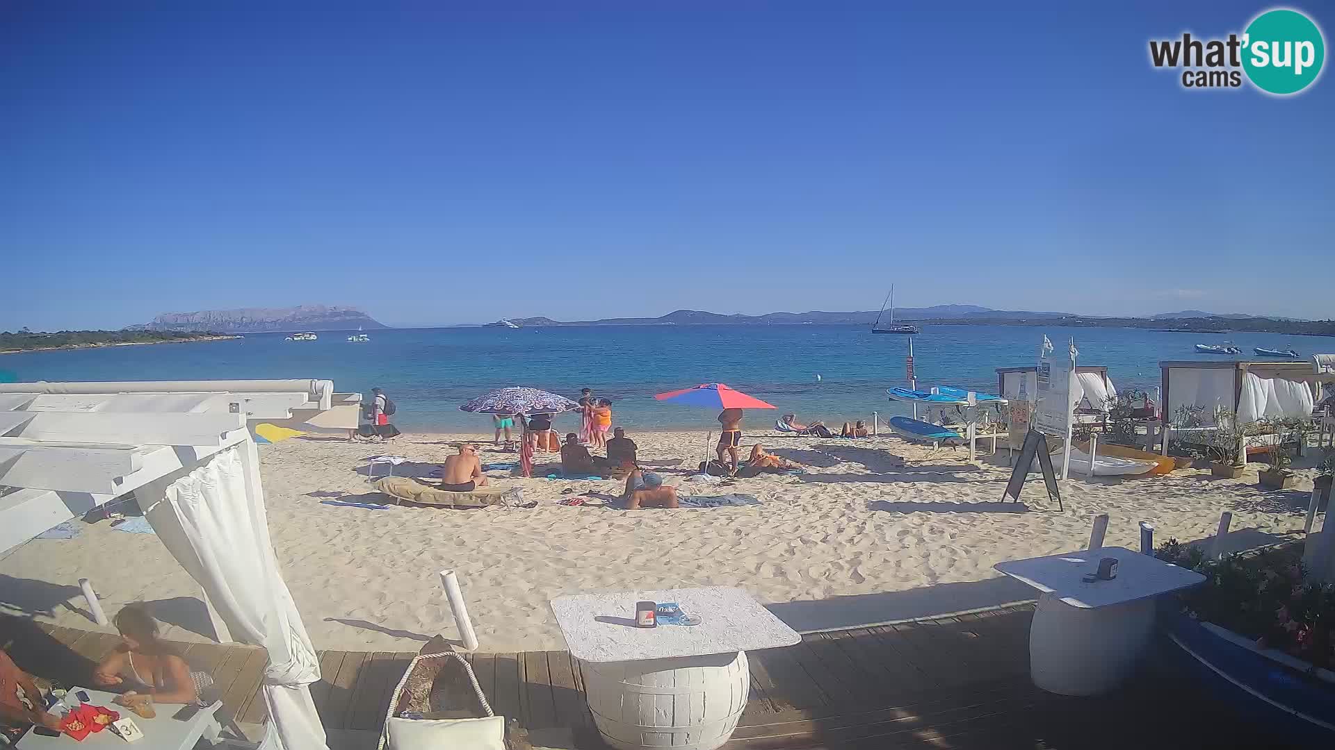 Spiaggia Bianca webcam – Golfo Aranci – Sardinia