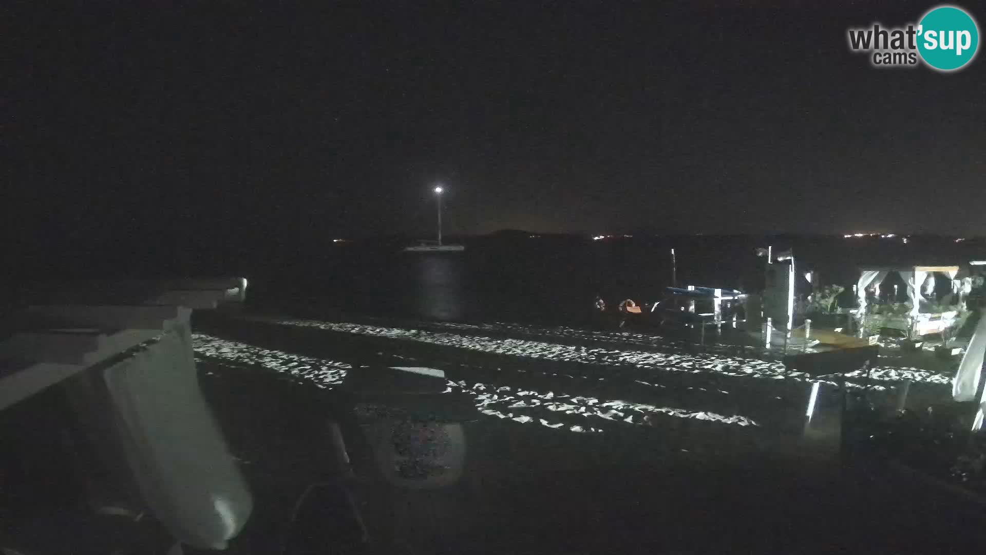 Spiaggia Bianca webcam – Golfo Aranci – Sardinia