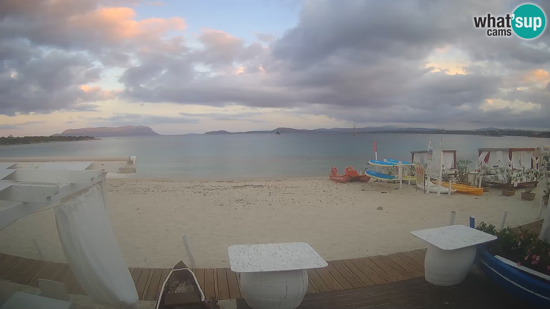 Spiaggia Bianca web cam – Golfo Aranci – Sardinien