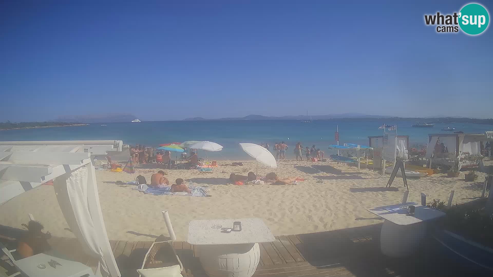 Spiaggia Bianca web cam – Golfo Aranci – Sardinien