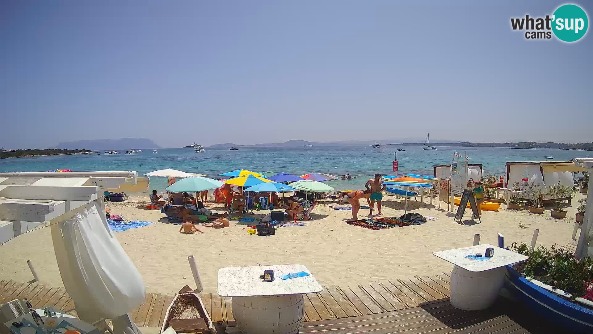 Spiaggia Bianca webcam – Golfo Aranci – Sardinia