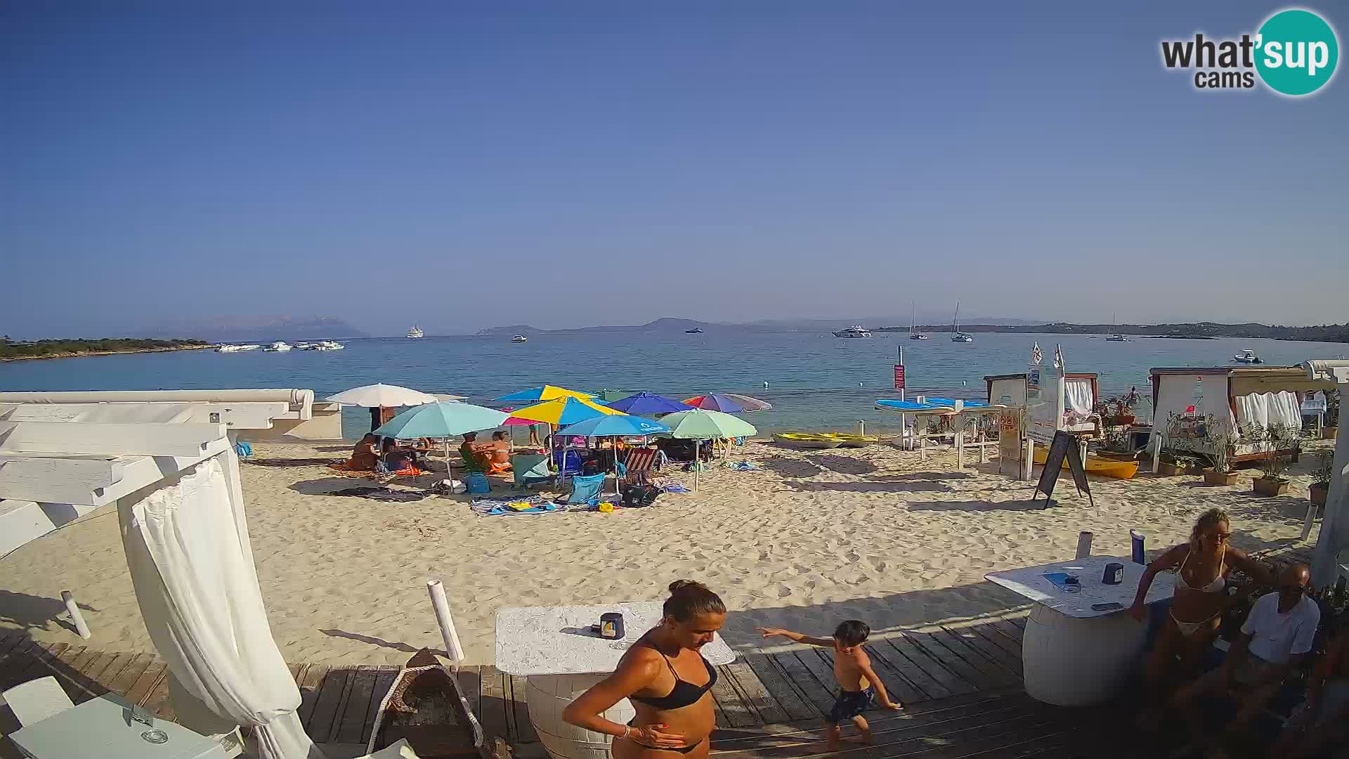 Spiaggia Bianca web cam – Golfo Aranci – Sardinien