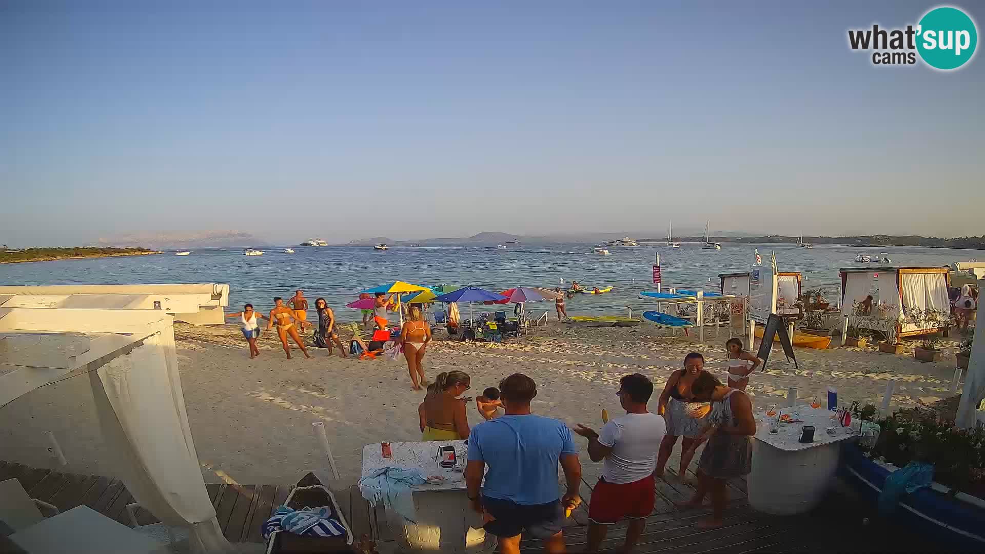 Spiaggia Bianca webcam – Golfo Aranci – Sardinia