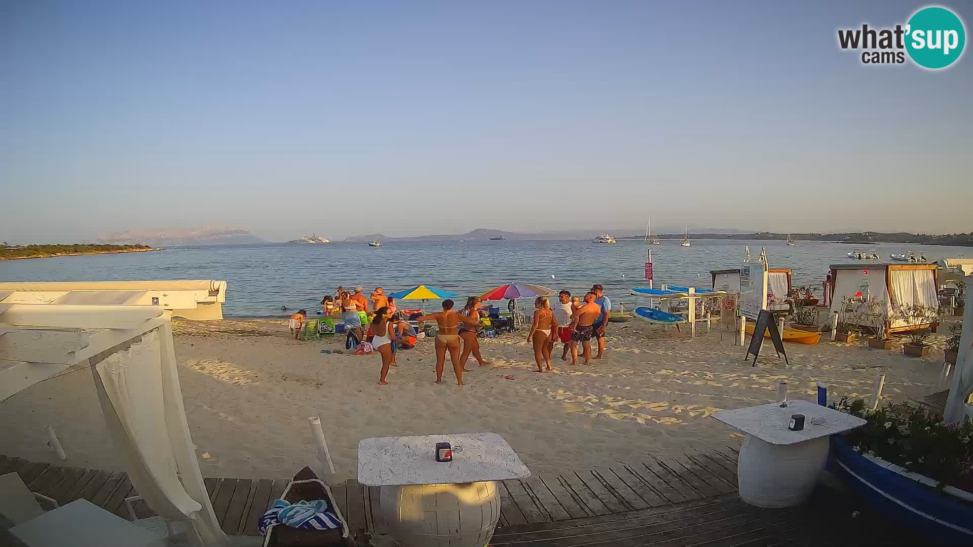 Spiaggia Bianca webcam – Golfo Aranci – Sardinia