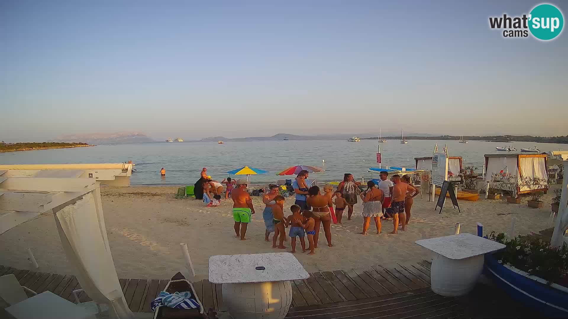 Spiaggia Bianca webcam – Golfo Aranci – Sardinia