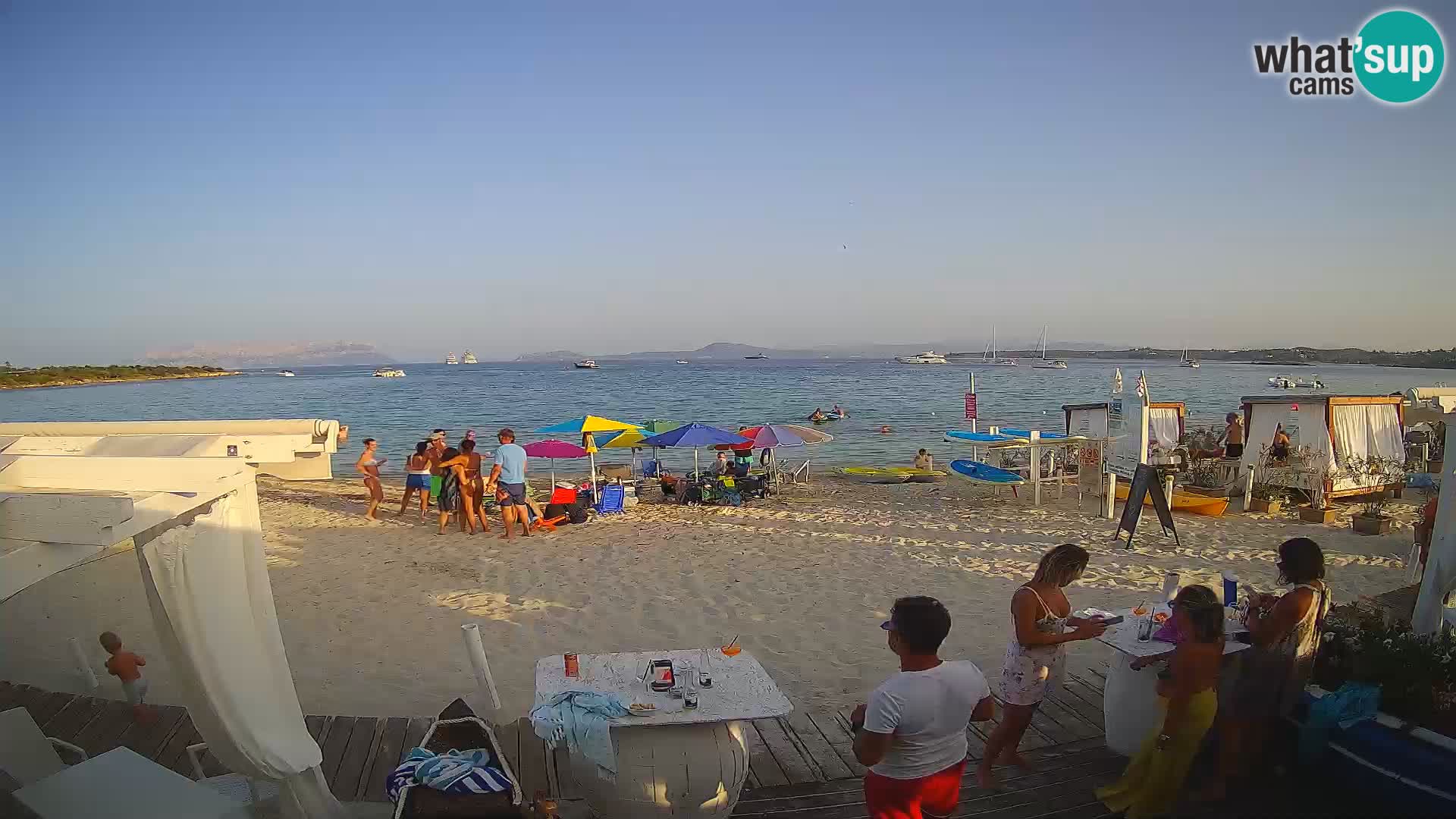 Spiaggia Bianca webcam – Golfo Aranci – Sardinia