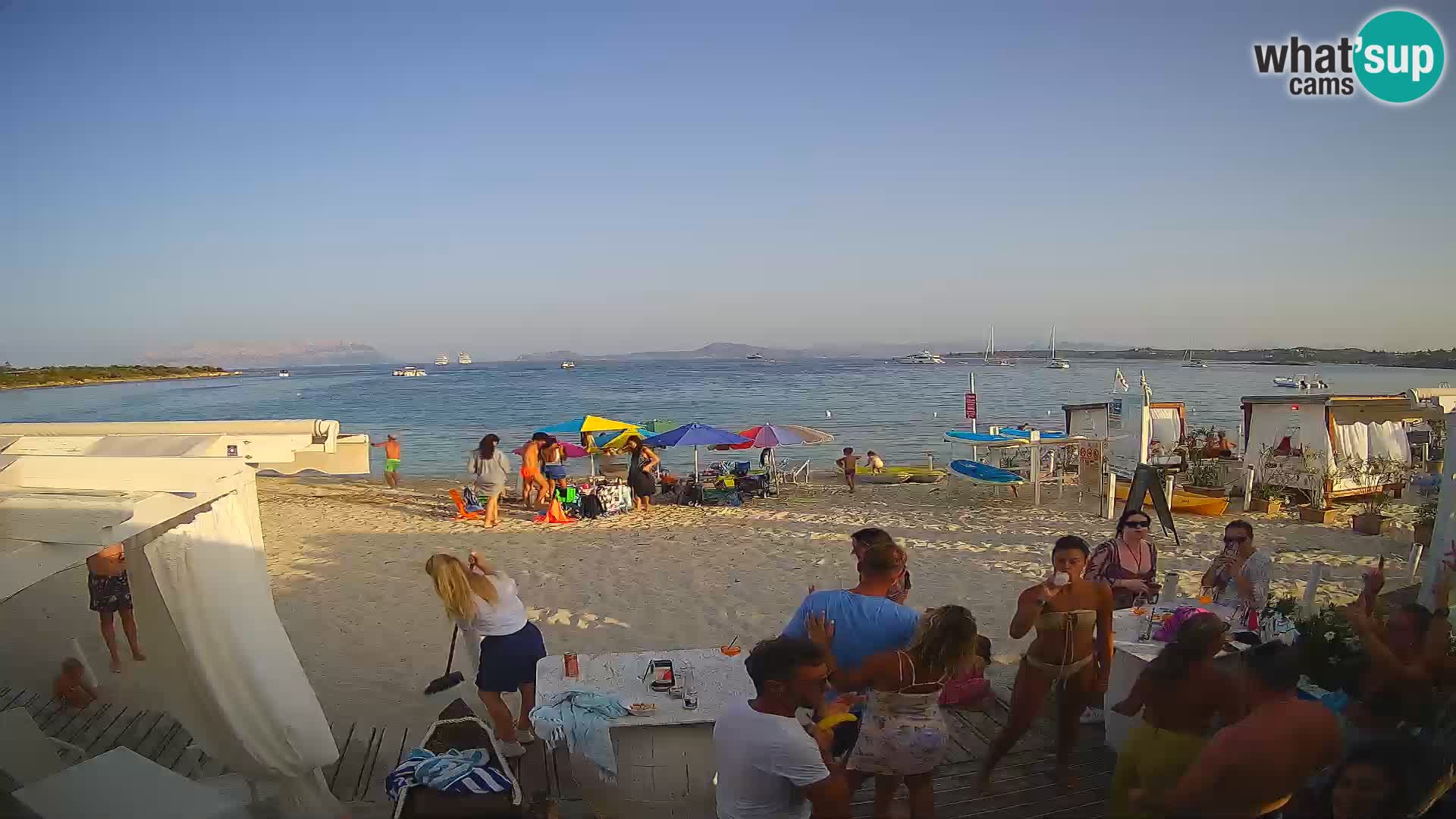 Spiaggia Bianca webcam – Golfo Aranci – Sardinia