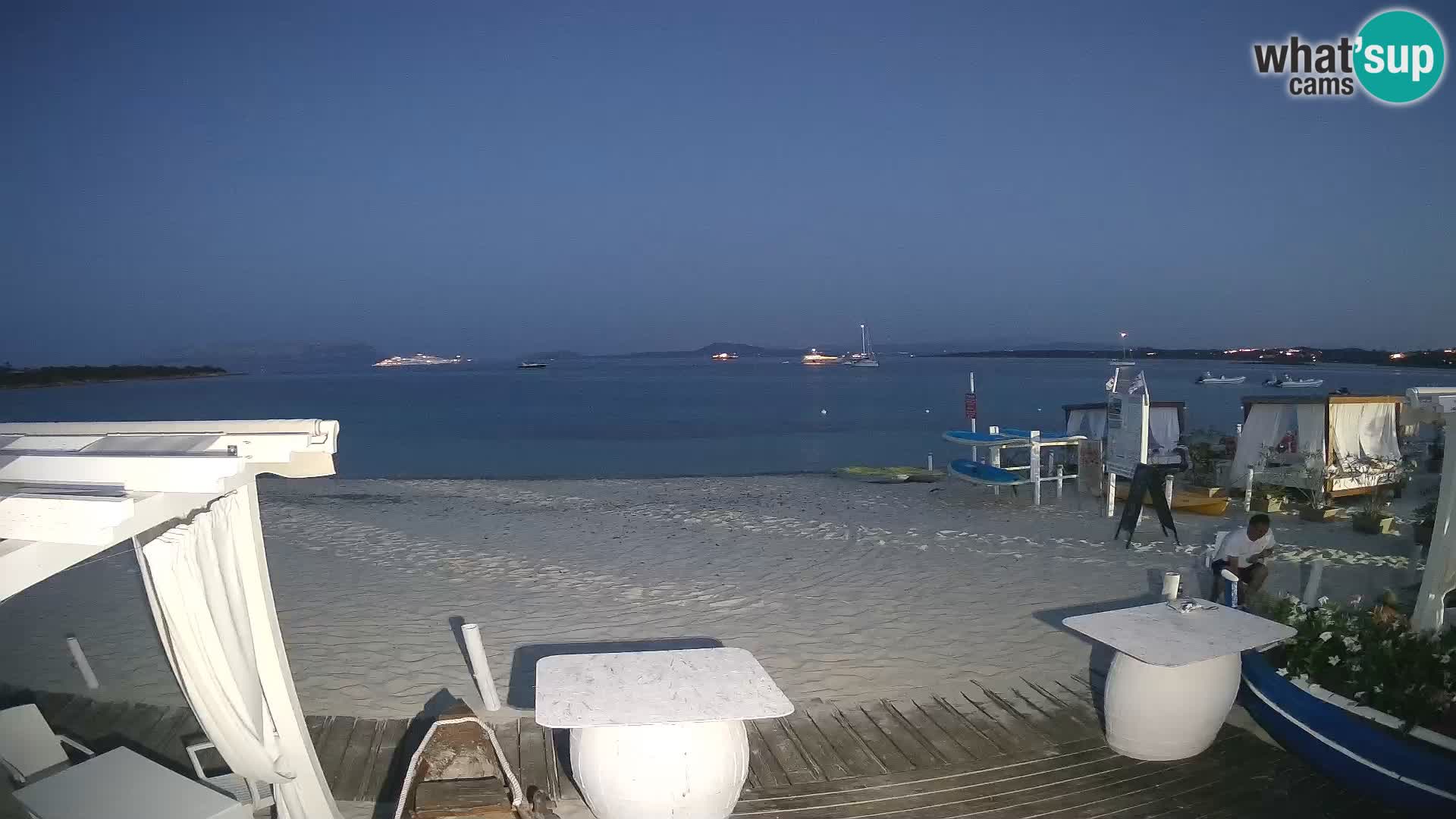 Spiaggia Bianca webcam – Golfo Aranci – Sardinia