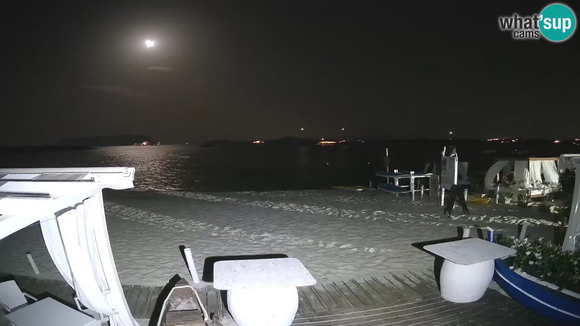 Spiaggia Bianca webcam – Golfo Aranci – Sardinia