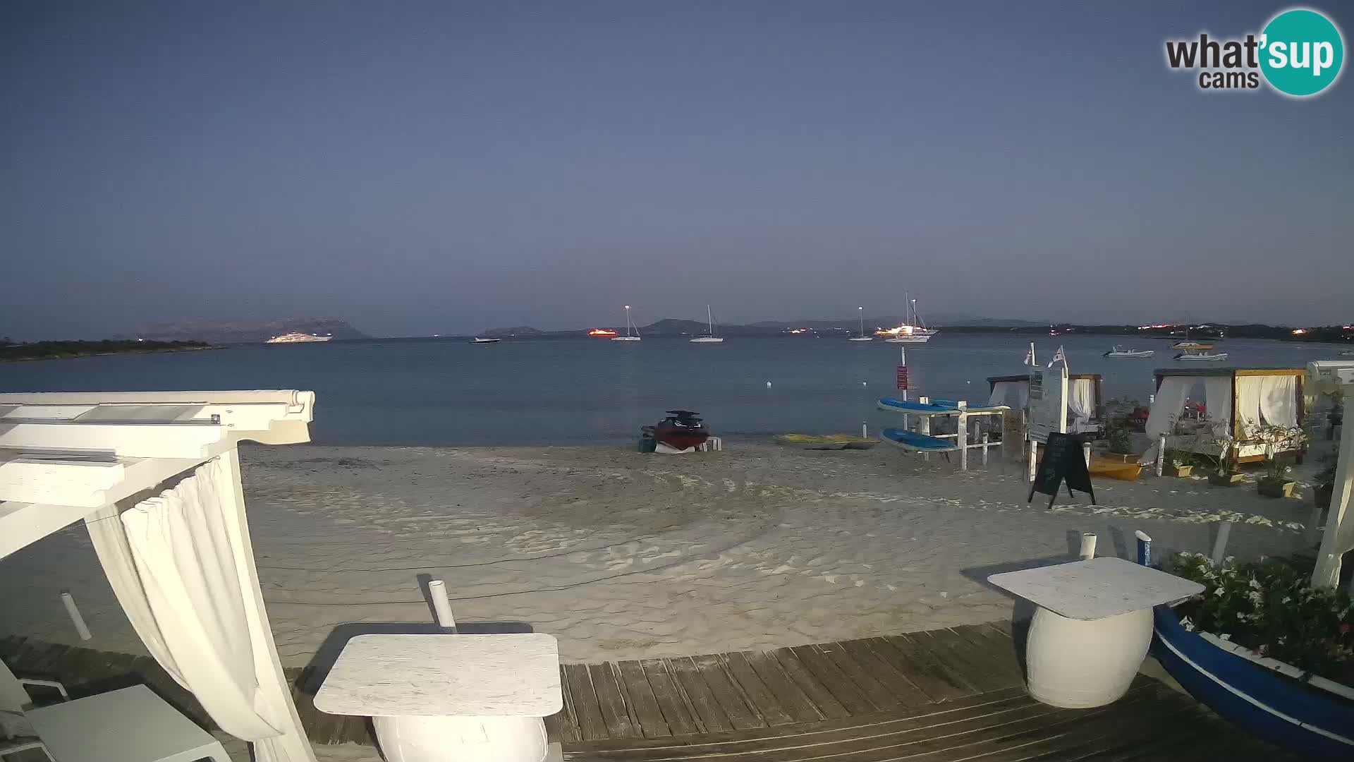 Spiaggia Bianca webcam – Golfo Aranci – Sardinia