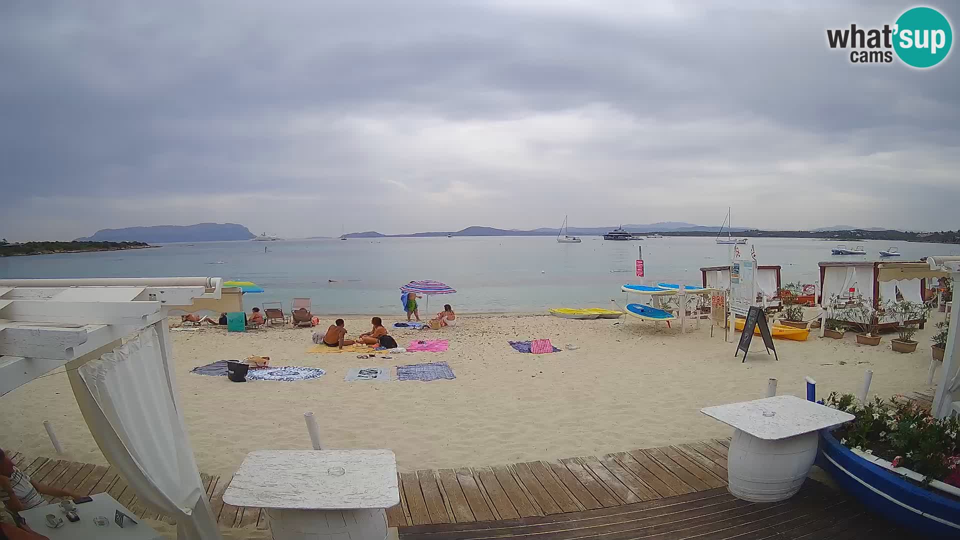 Spiaggia Bianca webcam – Golfo Aranci – Sardinia