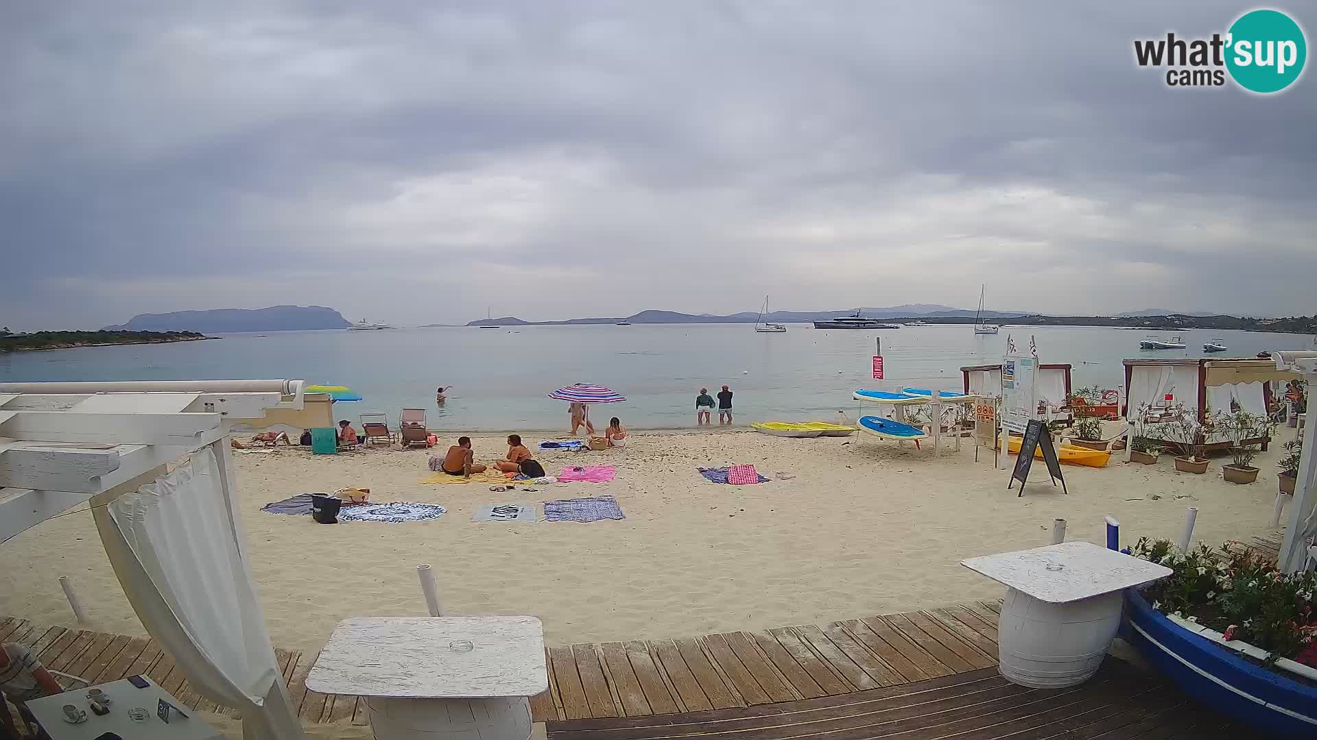 Spiaggia Bianca webcam – Golfo Aranci – Sardinia