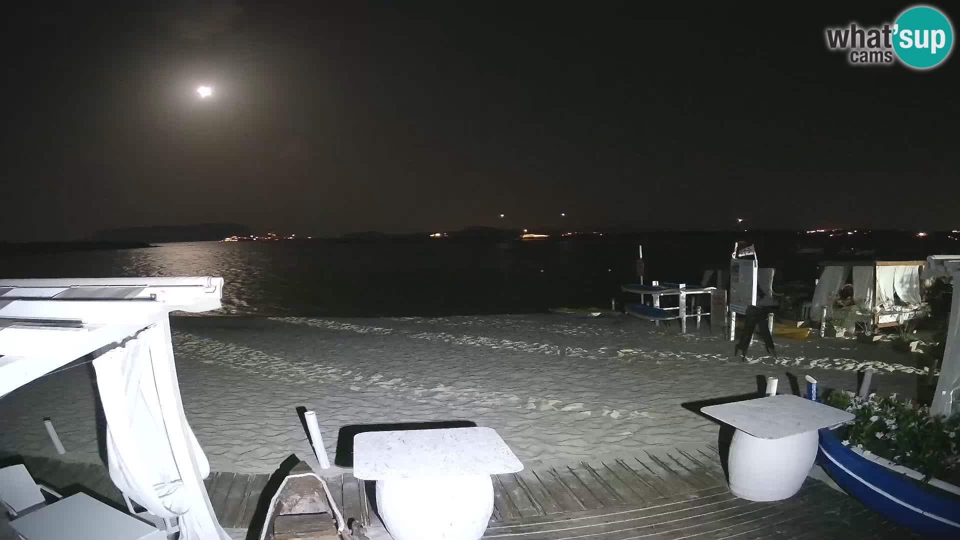 Spiaggia Bianca webcam – Golfo Aranci – Sardinia