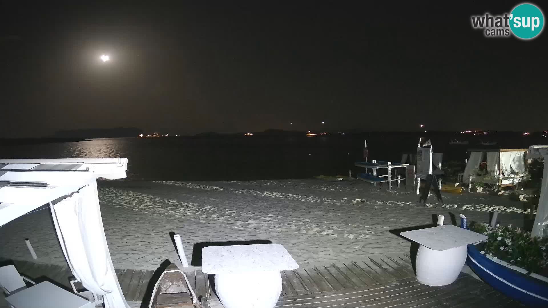 Spiaggia Bianca webcam – Golfo Aranci – Sardinia