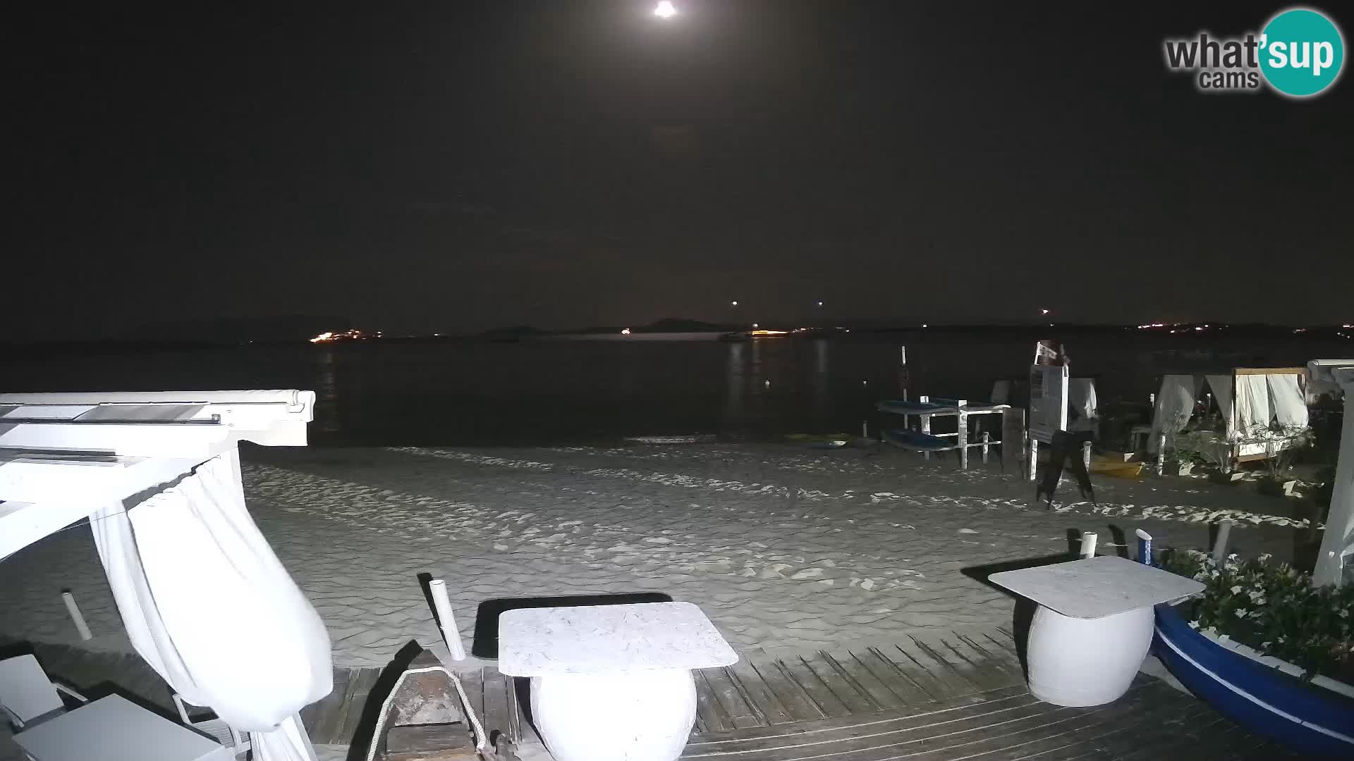 Spiaggia Bianca webcam – Golfo Aranci – Sardinia
