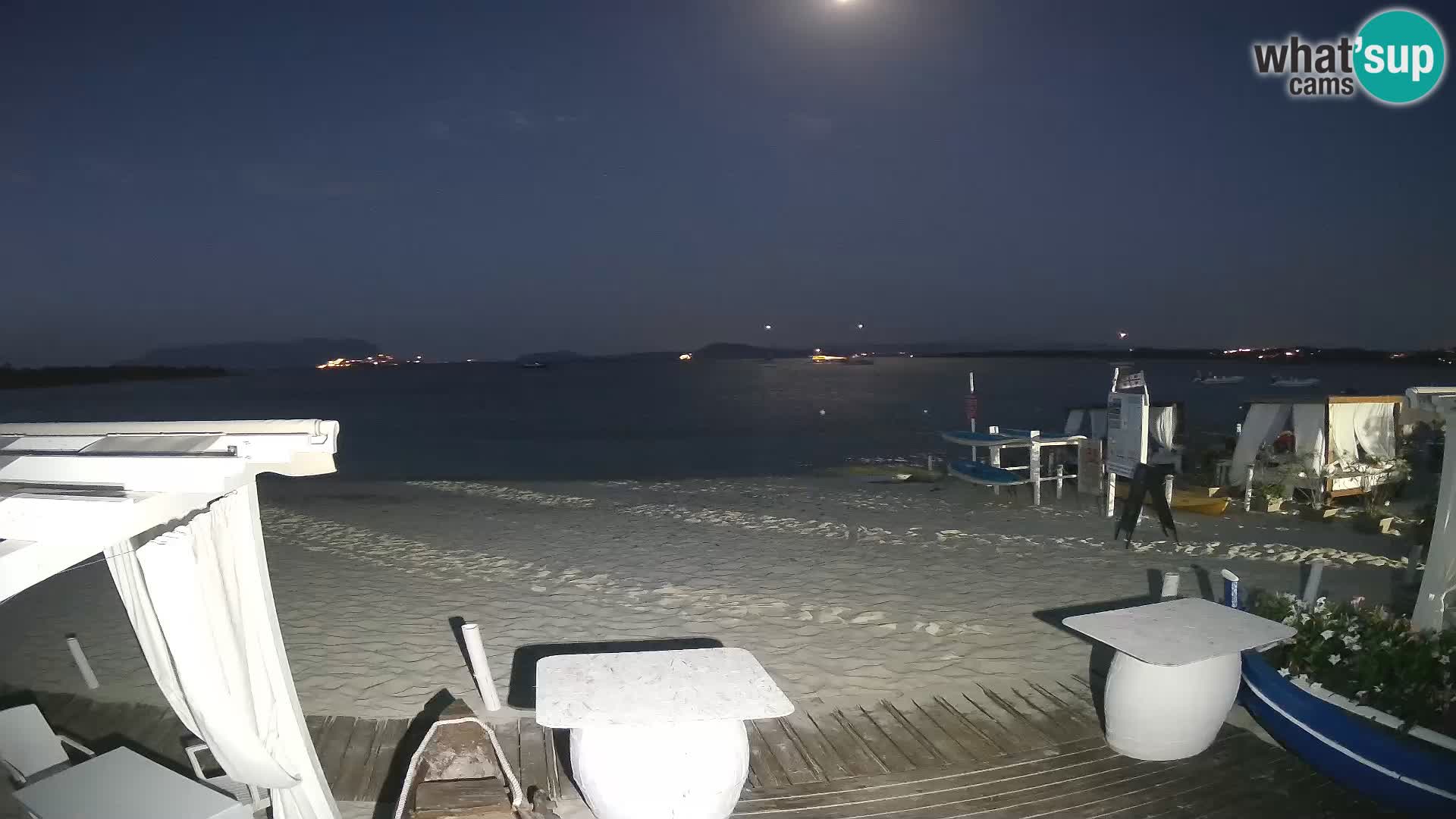 Spiaggia Bianca web cam – Golfo Aranci – Sardinien