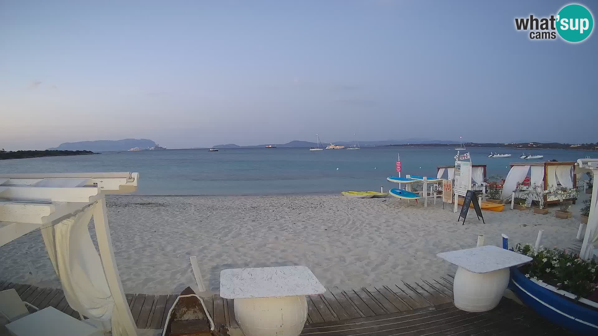 Spletana kamera Spiaggia Bianca – Golfo Aranci – Sardinija